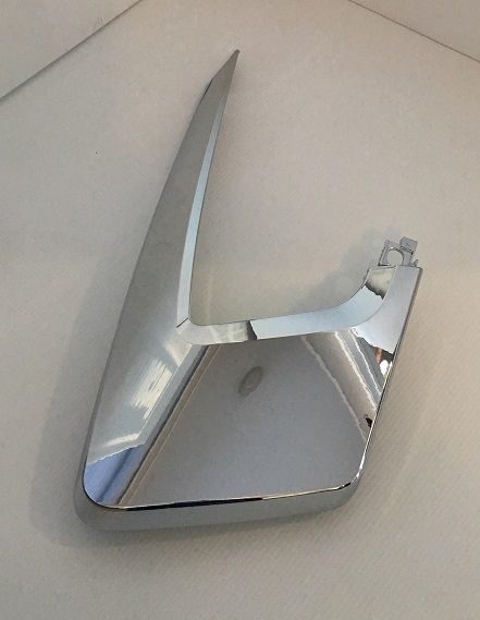 Front Bumper Top Chrome, LH