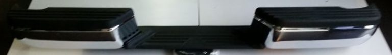 Rear Bumper, Chrome