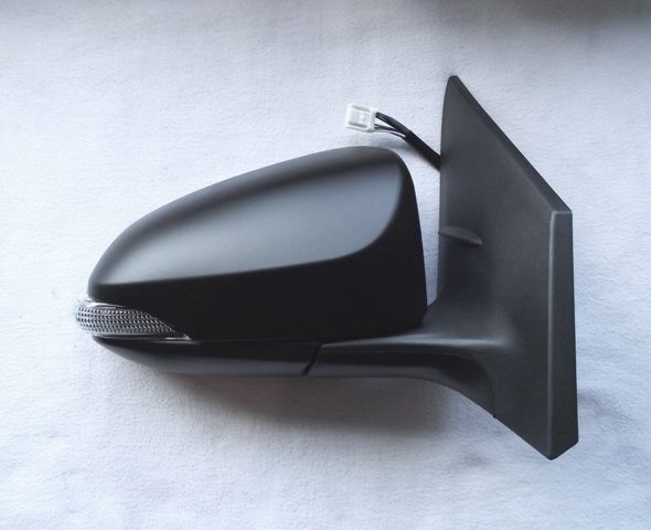 Mirror, RH Black 9 Wire LED