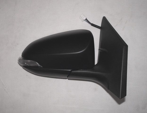 Mirror, RH Black 9 Wire LED
