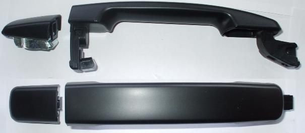 Door Handle, Front RH Black