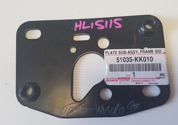 Sub-Assy Plate, RH