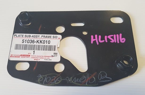 Sub-Assy Plate, LH