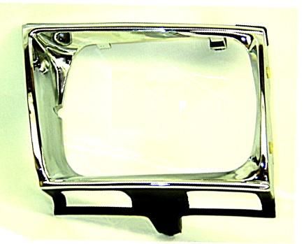 Headlight Bezzle, LH 4WD 89-91