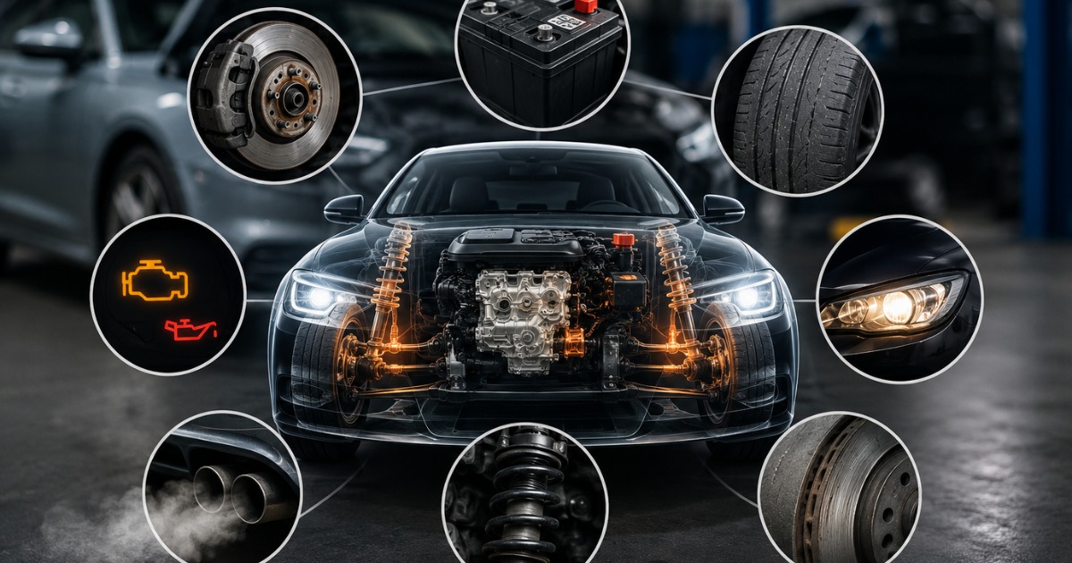 Common Signs Your Car Parts Need Replacement